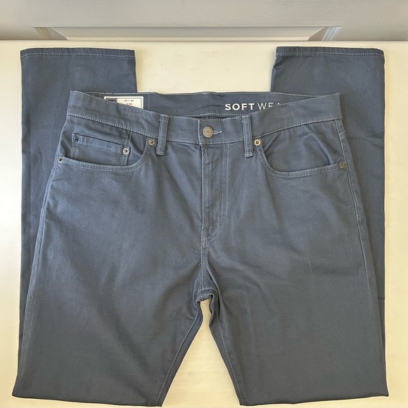 GAP Men's Soft Wear Slim Fit Jeans Blue Grey Size 32 - Picture 4 of 12